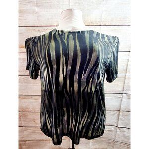 Frazier Lawrence Woman Tiger Top (2X)